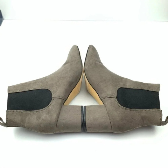 Express ankle booties size 7 gray Chelsea boots - Picture 5 of 11